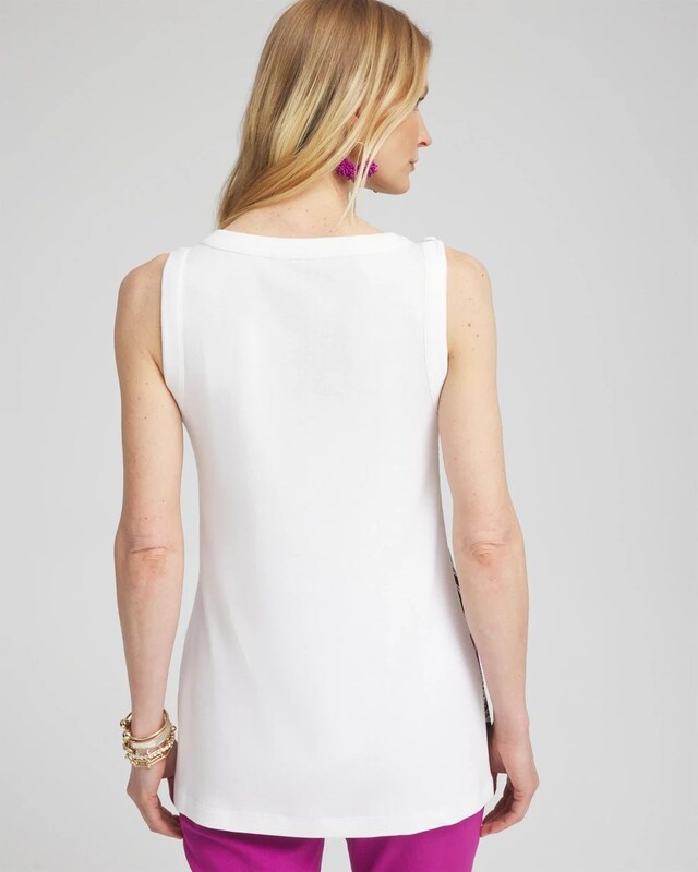 Blooms Button Detail Tunic - image 3
